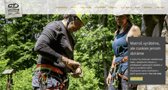 Desktop Screenshot of climbingtechnology.cz