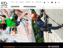 Tablet Screenshot of climbingtechnology.com